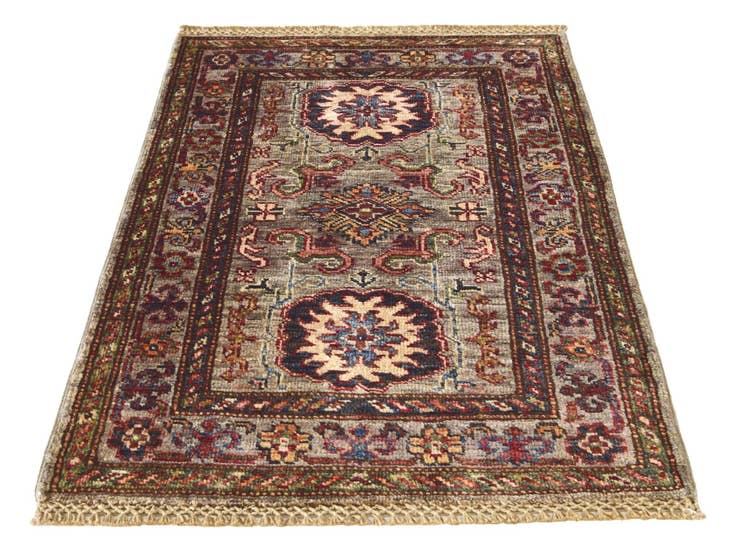 Detail image of 2' x 3' Hand Knotted Kazak Rug