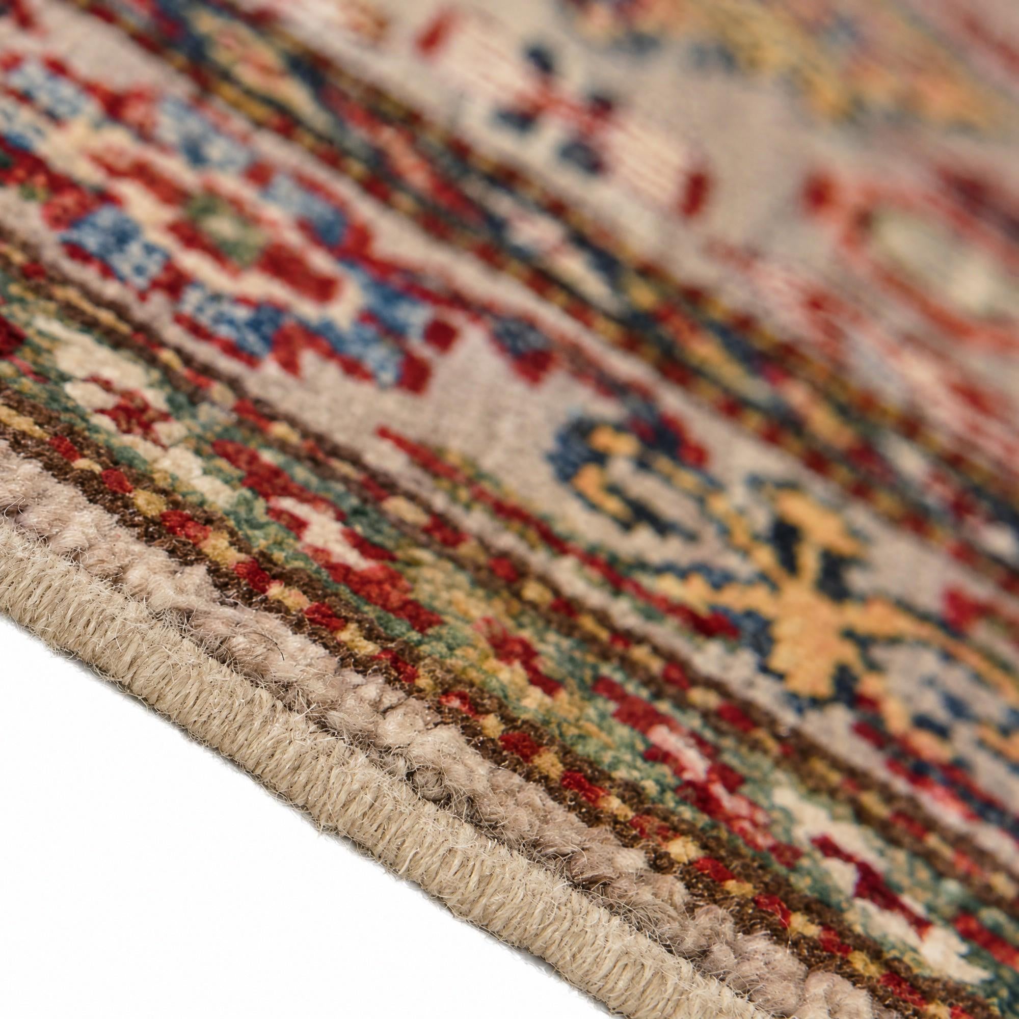 60cm x 90cm anudado a mano Kazak Alfombra