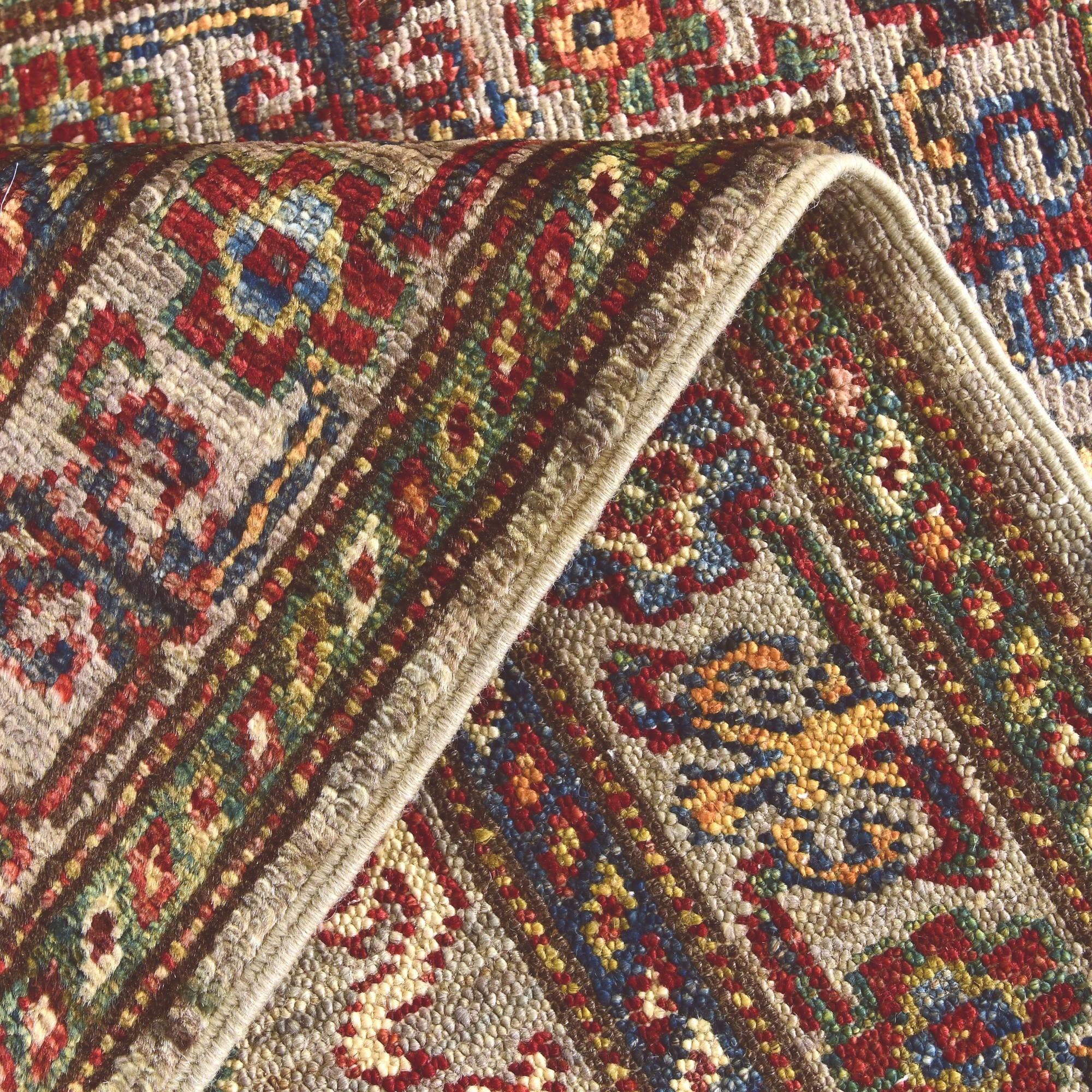 2' x 3' Hand Knotted Kazak Rug