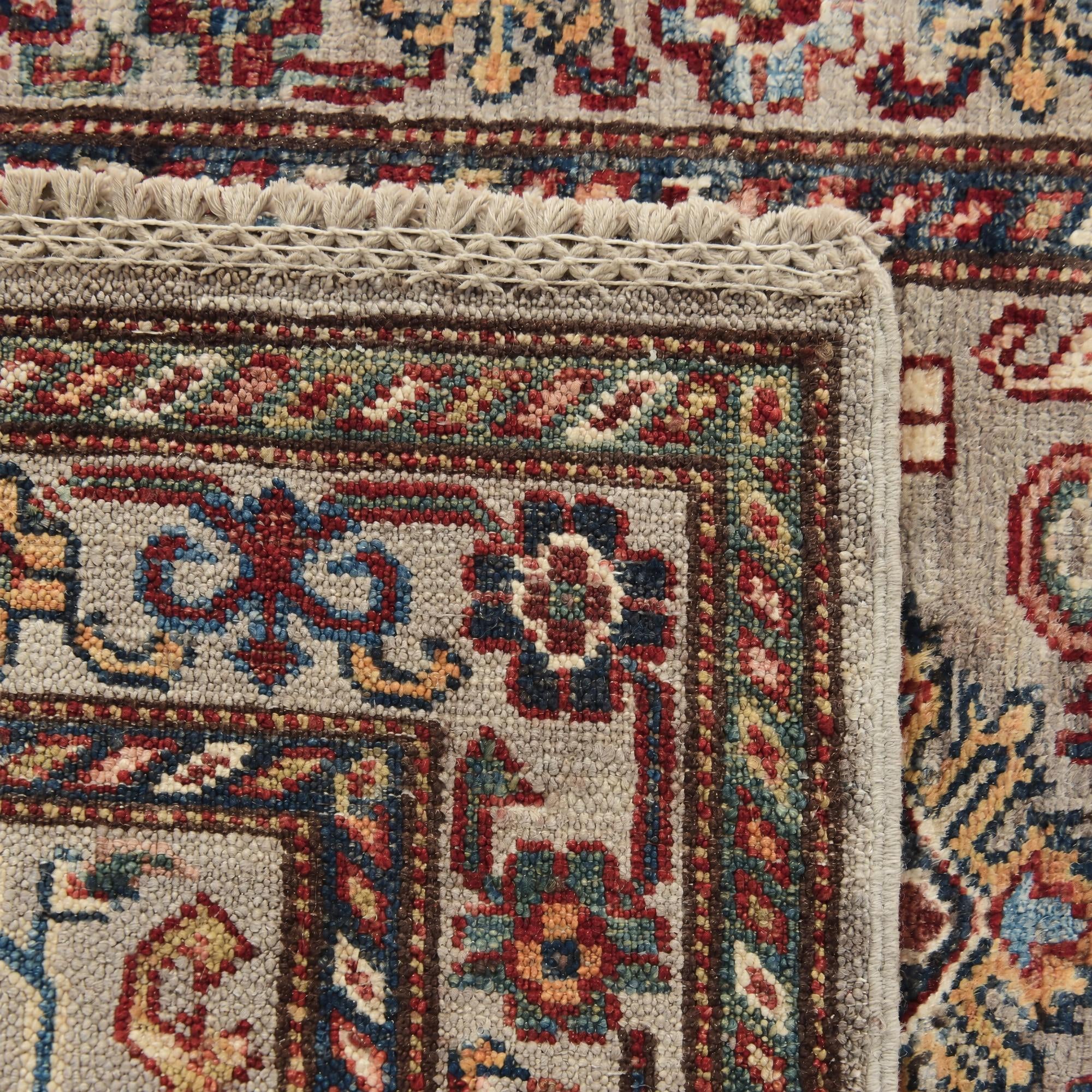 60cm x 90cm anudado a mano Kazak Alfombra