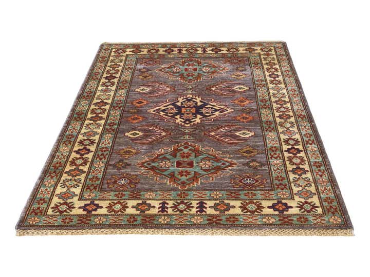 3' 5 x 5' Hand Knotted Kazak Rug
