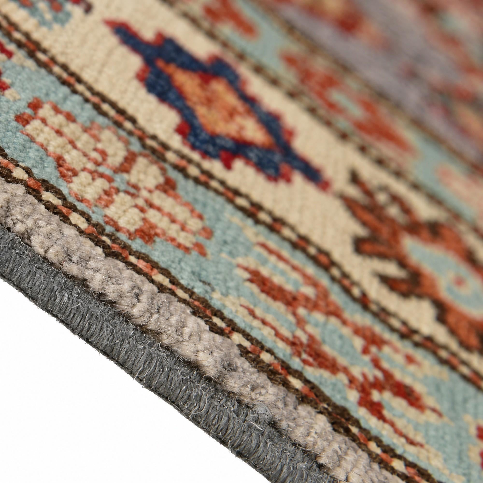 105cm x 155cm Hand Knotted Kazak Rug