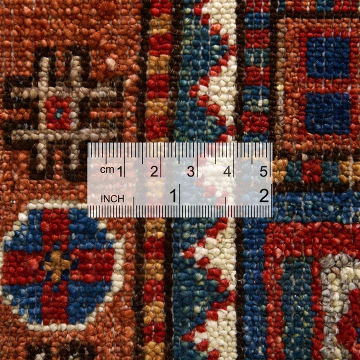 5' 7 x 8' 1 Hand Knotted Kazak Rug