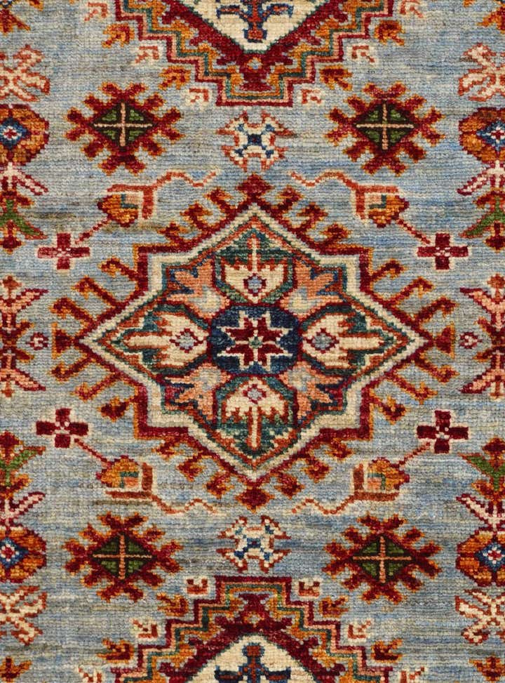 2' 11 x 4' 2 Hand Knotted Kazak Rug