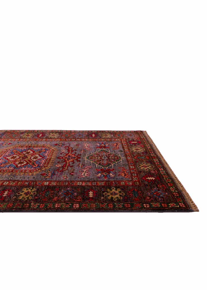 3' 7 x 5' Hand Knotted Kazak Rug