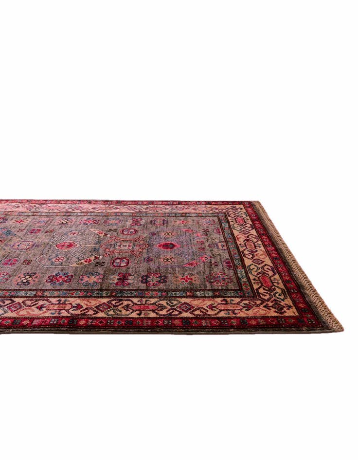 Detail image of 3' 3 x 5' 3 Hand Knotted Kazak Rug
