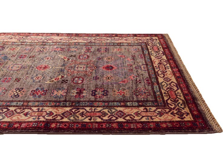 Detail image of 3' 3 x 5' 3 Hand Knotted Kazak Rug
