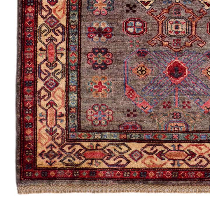 3' 3 x 5' 3 Hand Knotted Kazak Rug
