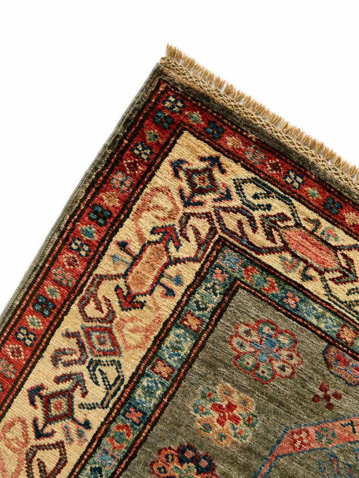 3' 3 x 5' 3 Hand Knotted Kazak Rug