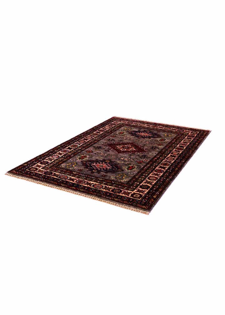 3' 5 x 5' Hand Knotted Kazak Rug