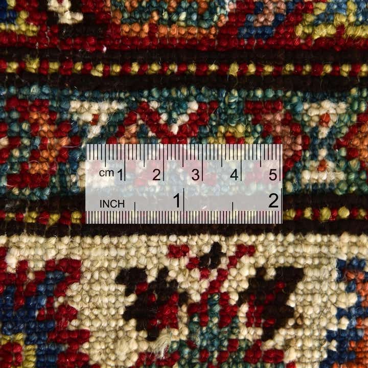 3' 5 x 5' Hand Knotted Kazak Rug