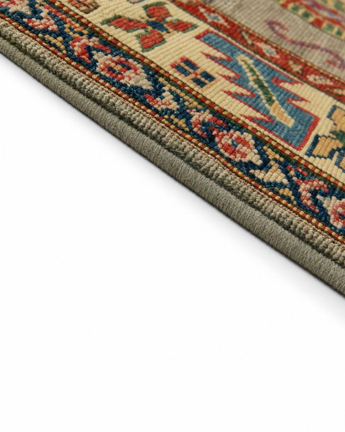 Detail image 8 of 12: 3' 5 x 5' 3 Hand Knotted Kazak Rug