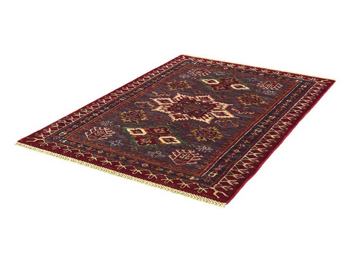 3' 6 x 5' Hand Knotted Kazak Rug