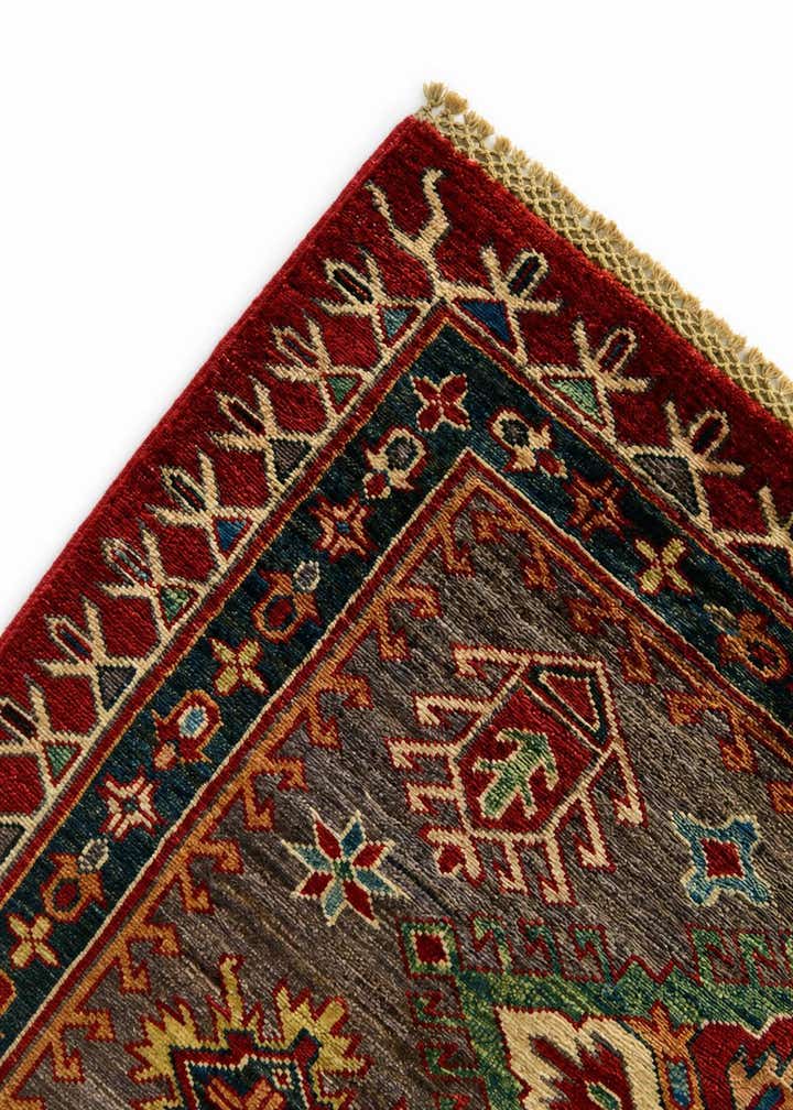 3' 6 x 5' Hand Knotted Kazak Rug