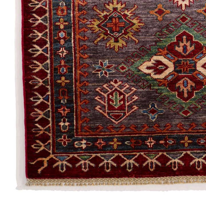 3' 6 x 5' Hand Knotted Kazak Rug