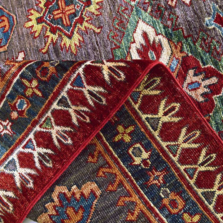 3' 6 x 5' Hand Knotted Kazak Rug