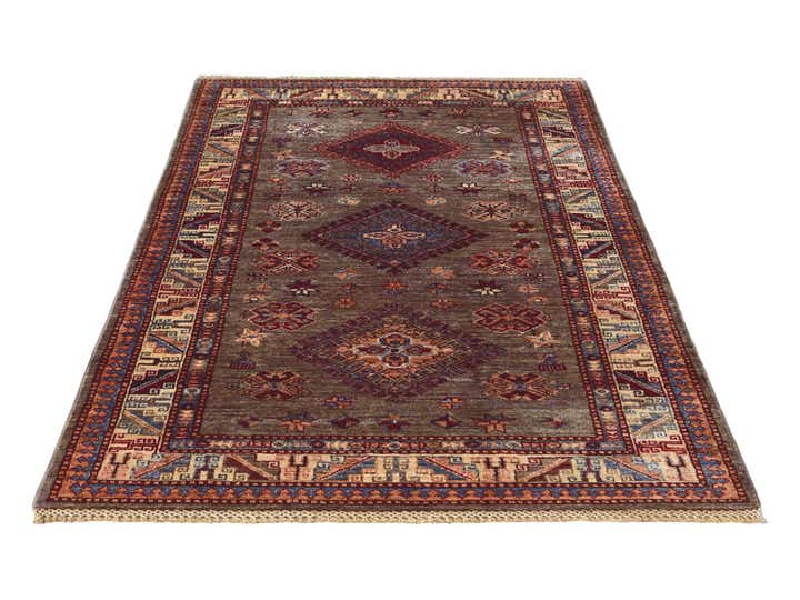 3' 4 x 5' 3 Hand Knotted Kazak Rug