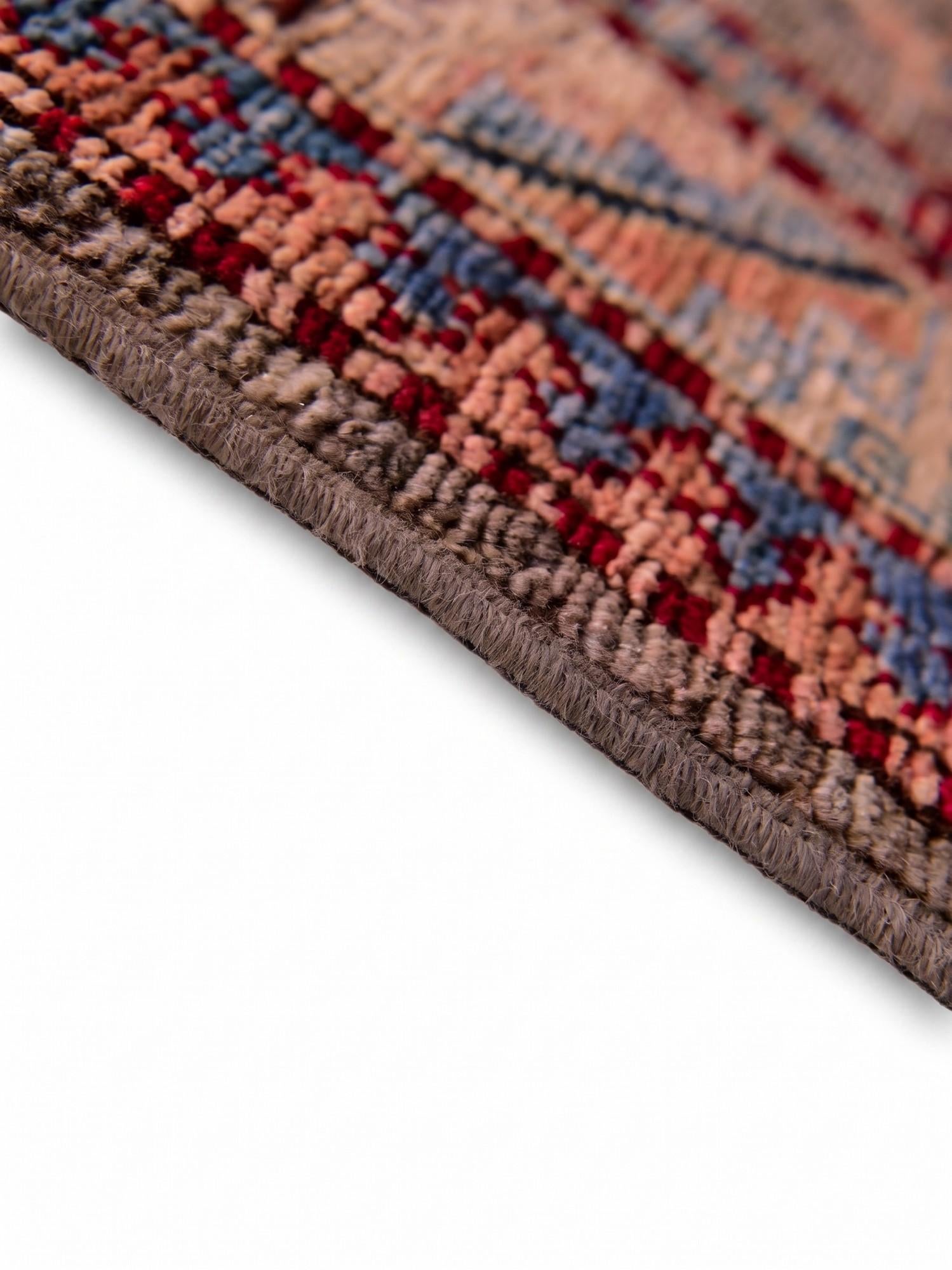 Detail image 8 of 12: 3' 4 x 5' 3 Hand Knotted Kazak Rug