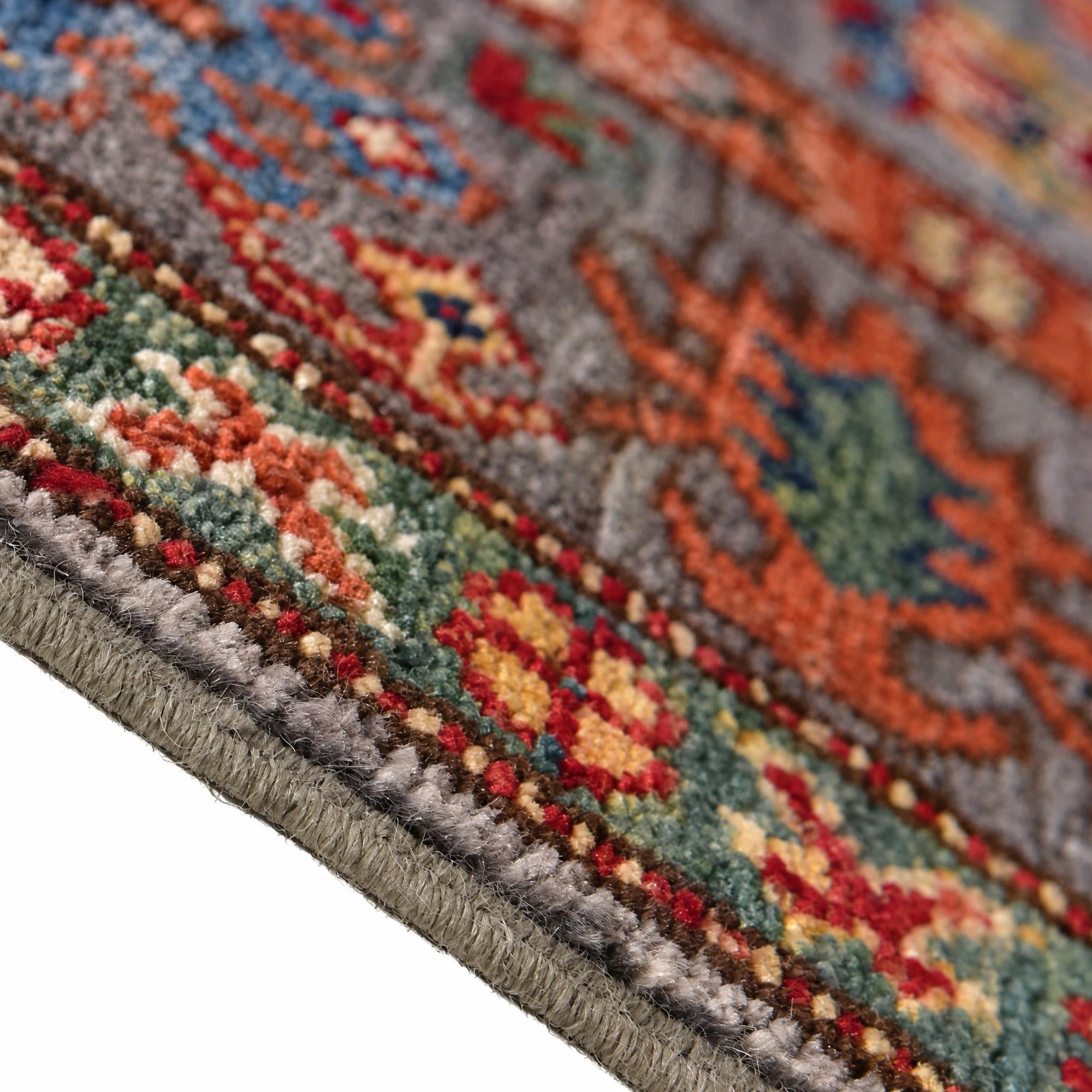 105cm x 160cm anudado a mano Kazak Alfombra