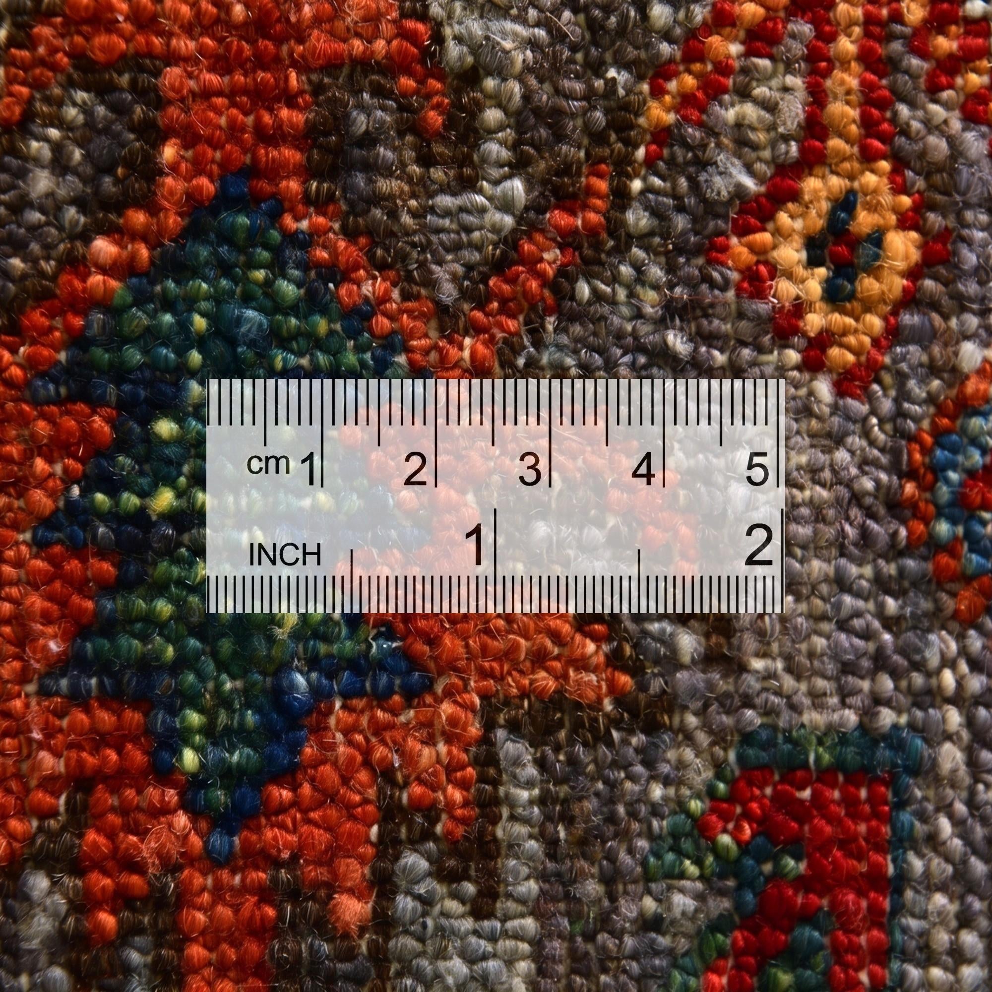 3' 5 x 5' 4 Hand Knotted Kazak Rug