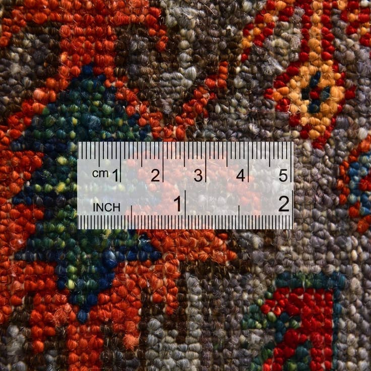 Detail image of 3' 5 x 5' 4 Hand Knotted Kazak Rug