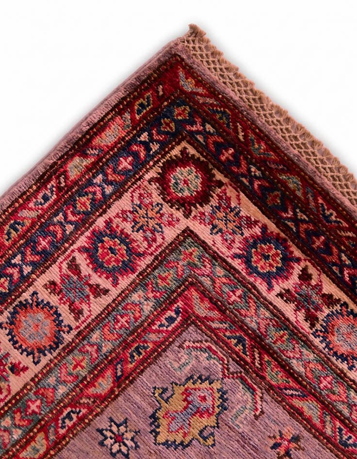 Detail image of 3' 4 x 5' 3 Hand Knotted Kazak Rug