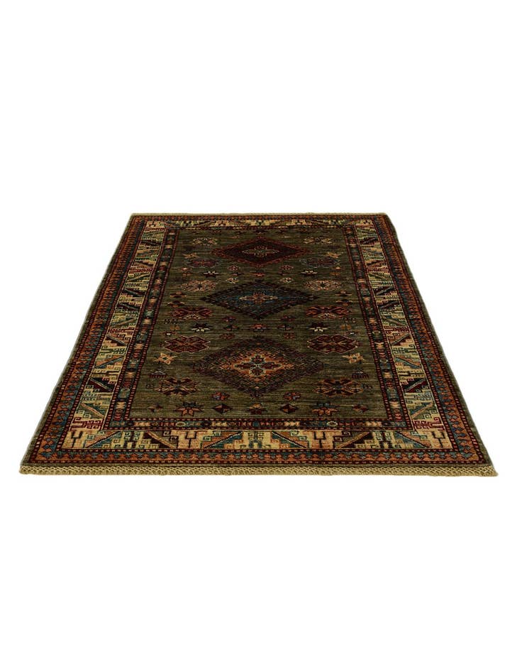 Detail image of 3' 3 x 5' 1 Hand Knotted Kazak Rug