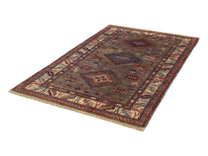 3' 3 x 5' 1 Hand Knotted Kazak Rug