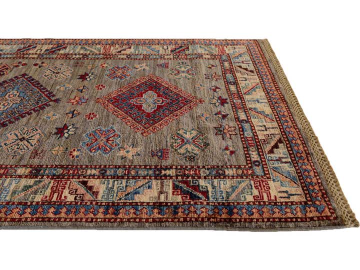 3' 3 x 5' 1 Hand Knotted Kazak Rug