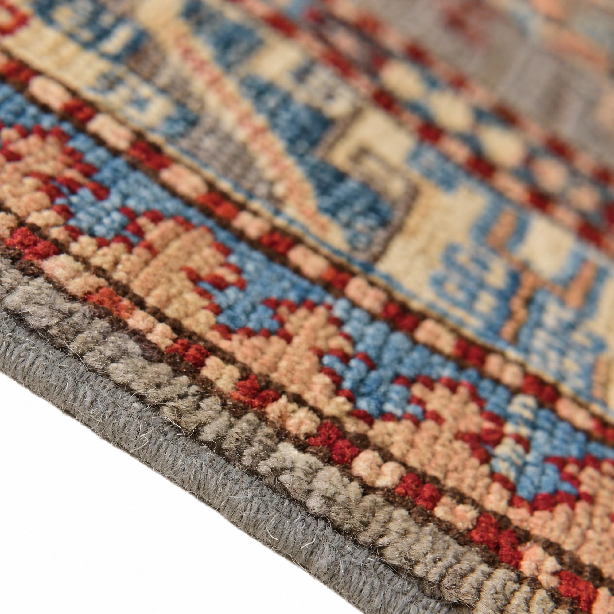 100cm x 155cm Hand Knotted Kazak Rug