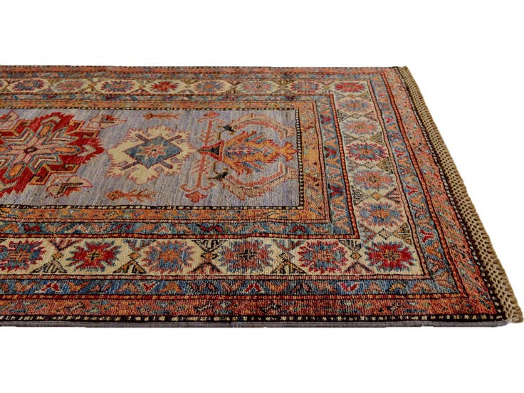 Detail image of 3' 3 x 5' 2 Hand Knotted Kazak Rug