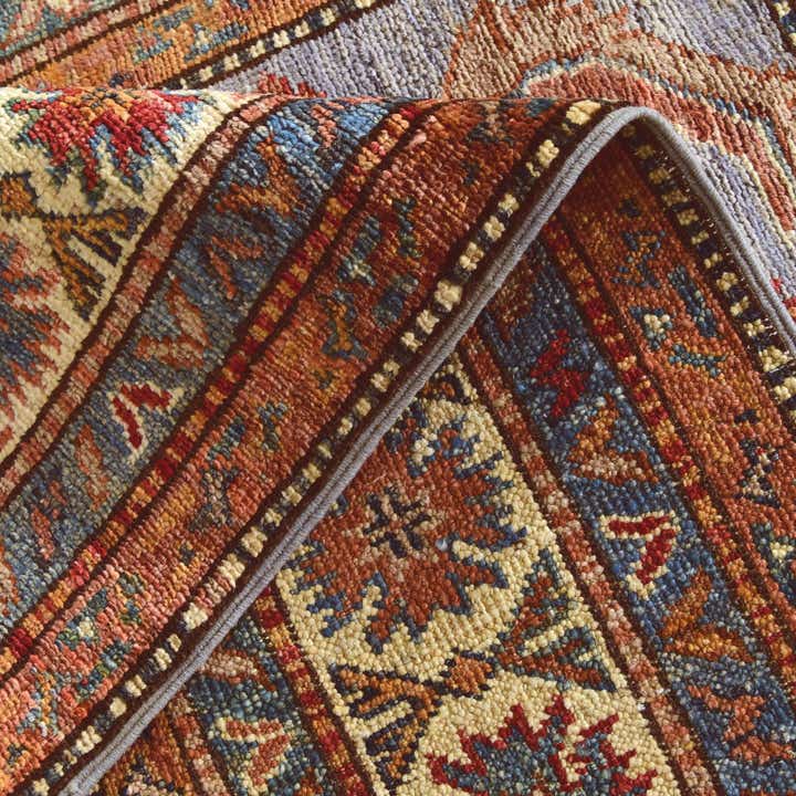3' 3 x 5' 2 Hand Knotted Kazak Rug