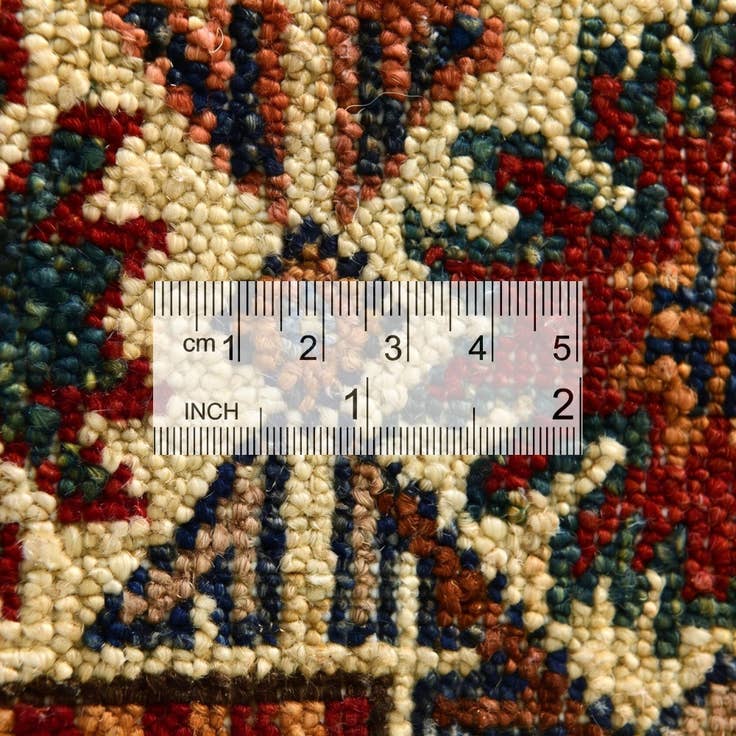 Detail image of 3' 3 x 5' 2 Hand Knotted Kazak Rug