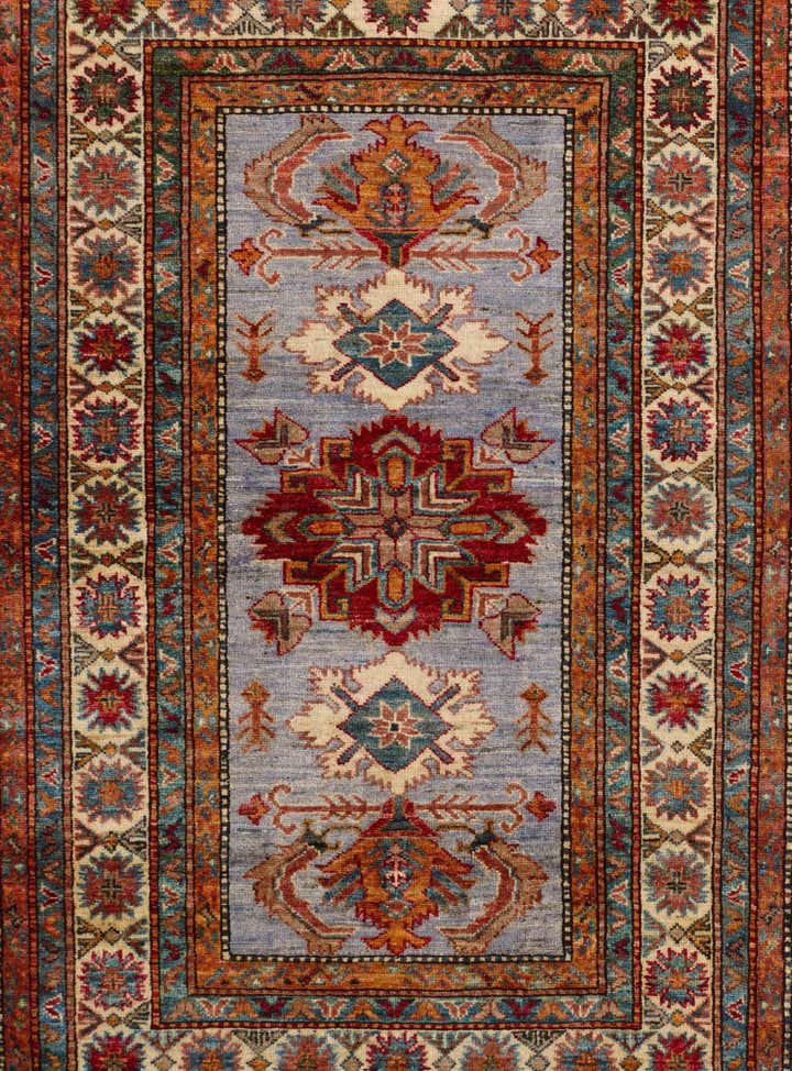 3' 3 x 5' 2 Hand Knotted Kazak Rug
