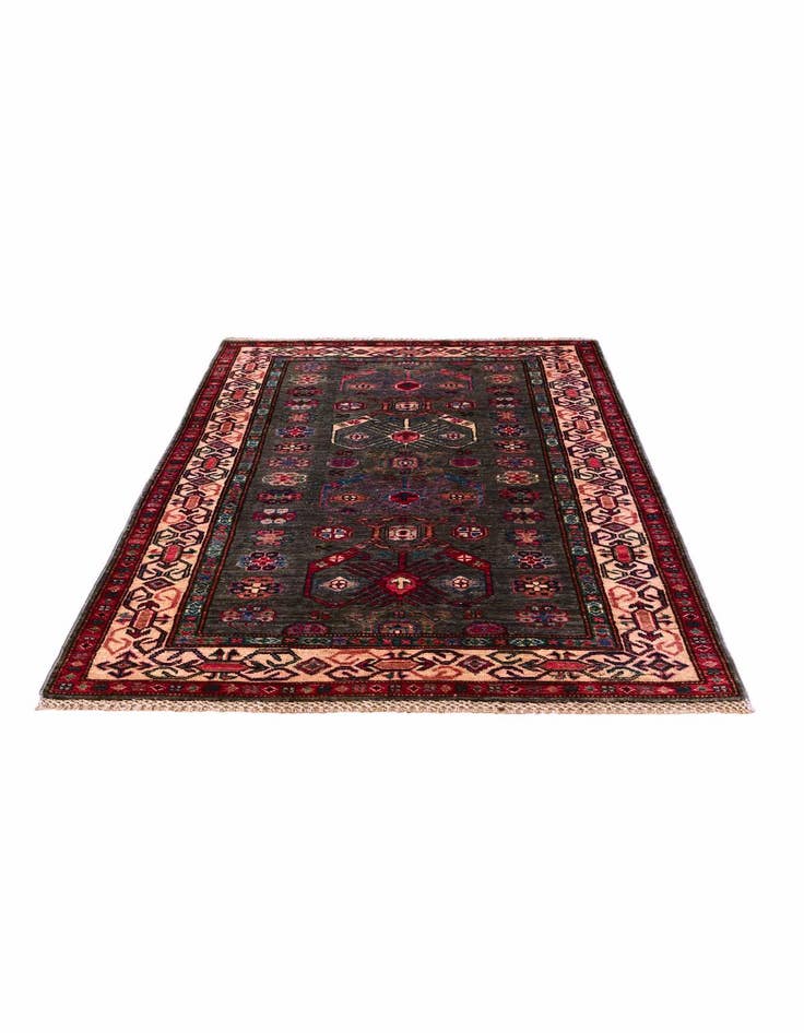 Detail image of 3' 3 x 5' 4 Hand Knotted Kazak Rug