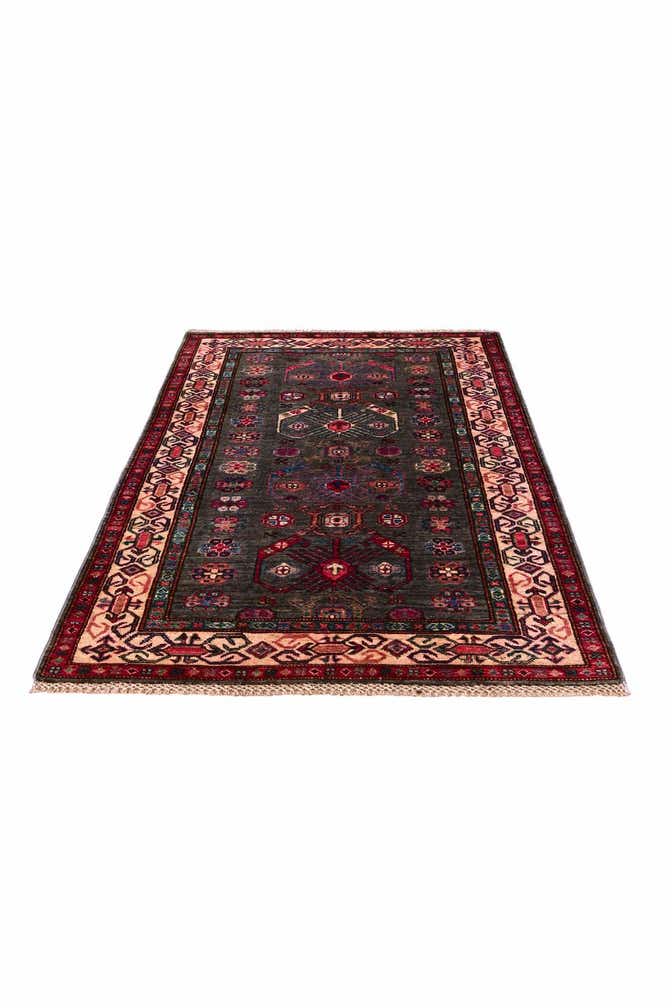 3' 3 x 5' 4 Hand Knotted Kazak Rug