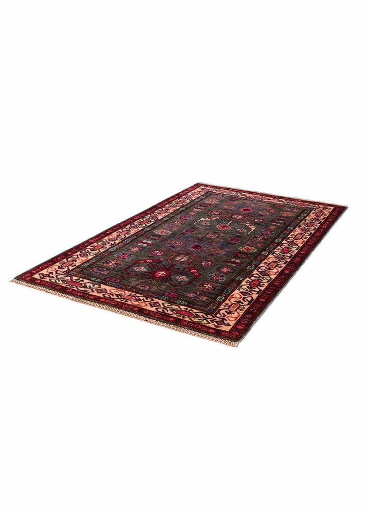 3' 3 x 5' 4 Hand Knotted Kazak Rug