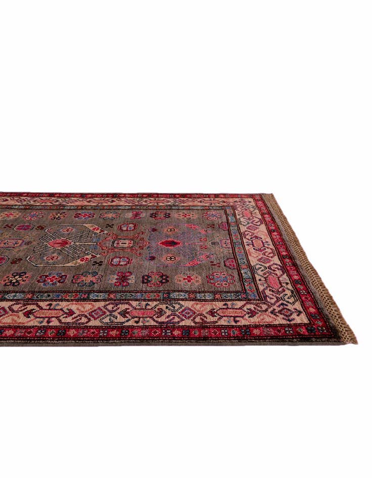 Detail image of 3' 3 x 5' 4 Hand Knotted Kazak Rug