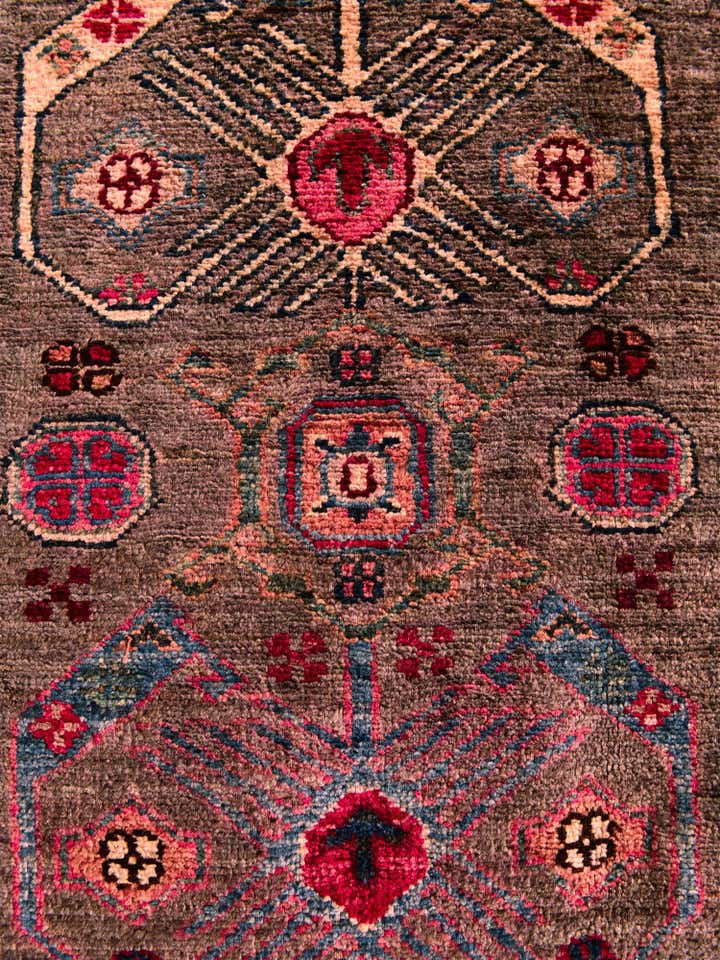 3' 3 x 5' 4 Hand Knotted Kazak Rug