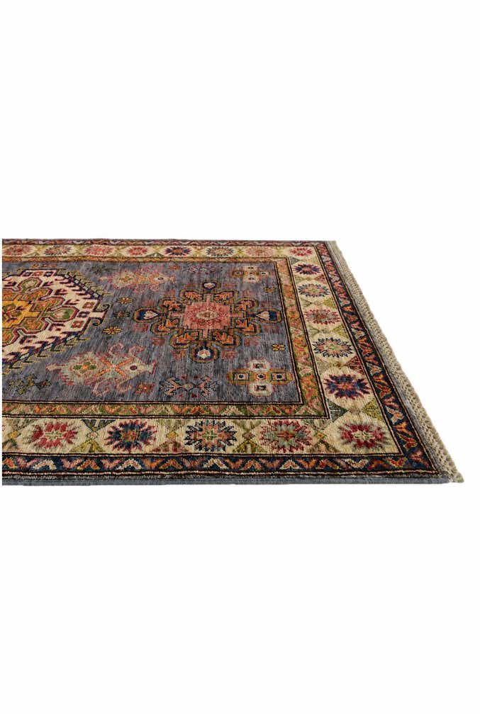3' 7 x 5' Hand Knotted Kazak Rug