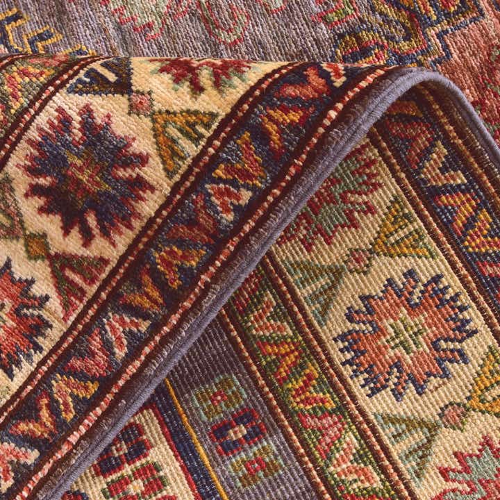 3' 7 x 5' Hand Knotted Kazak Rug