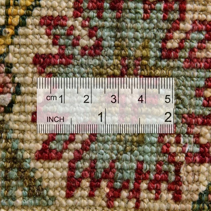 Detail image of 3' 7 x 5' Hand Knotted Kazak Rug