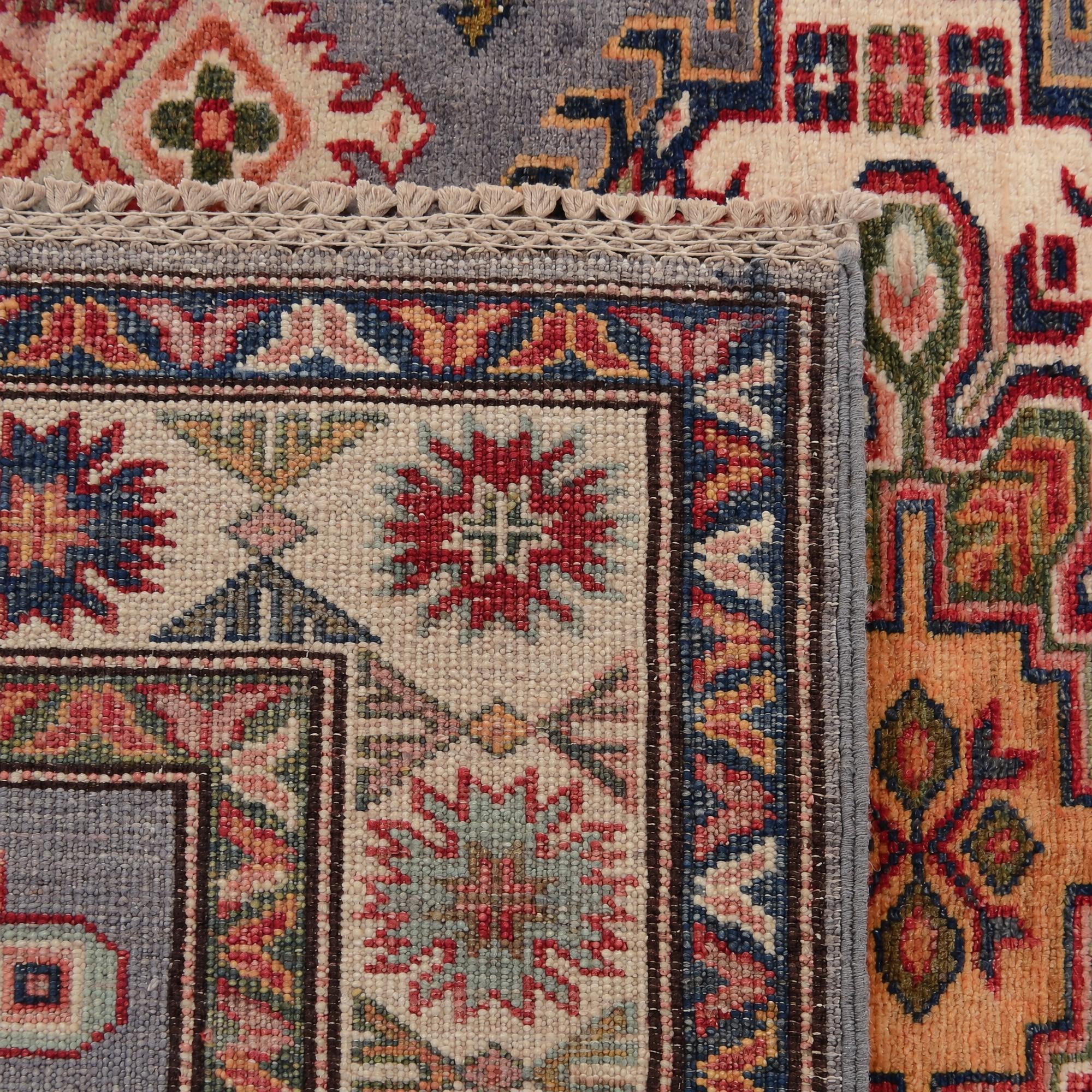 110cm x 150cm Hand Knotted Kazak Rug
