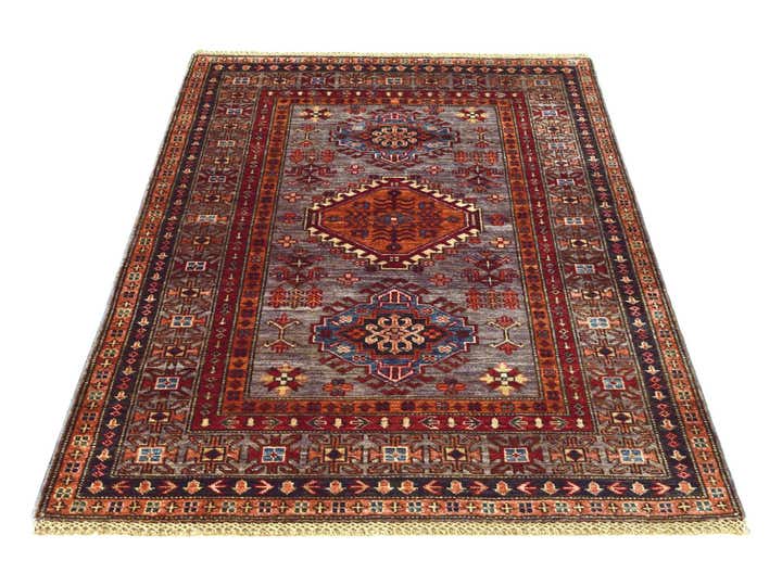 3' 4 x 5' 1 Hand Knotted Kazak Rug