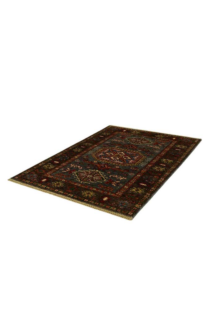 3' 6 x 5' 3 Hand Knotted Kazak Rug