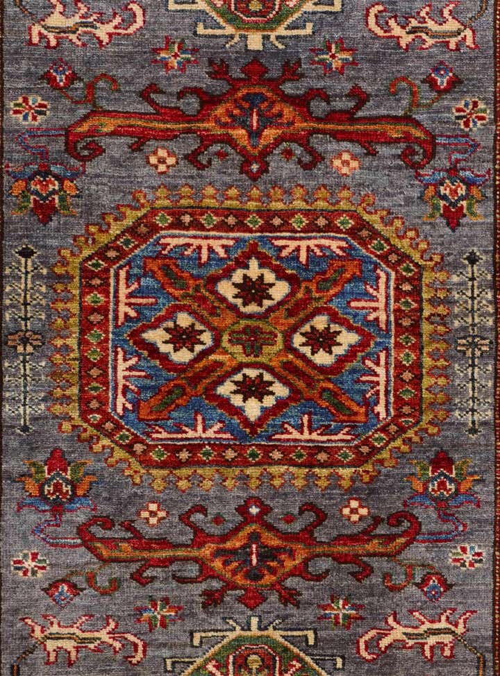 3' 6 x 5' 3 Hand Knotted Kazak Rug