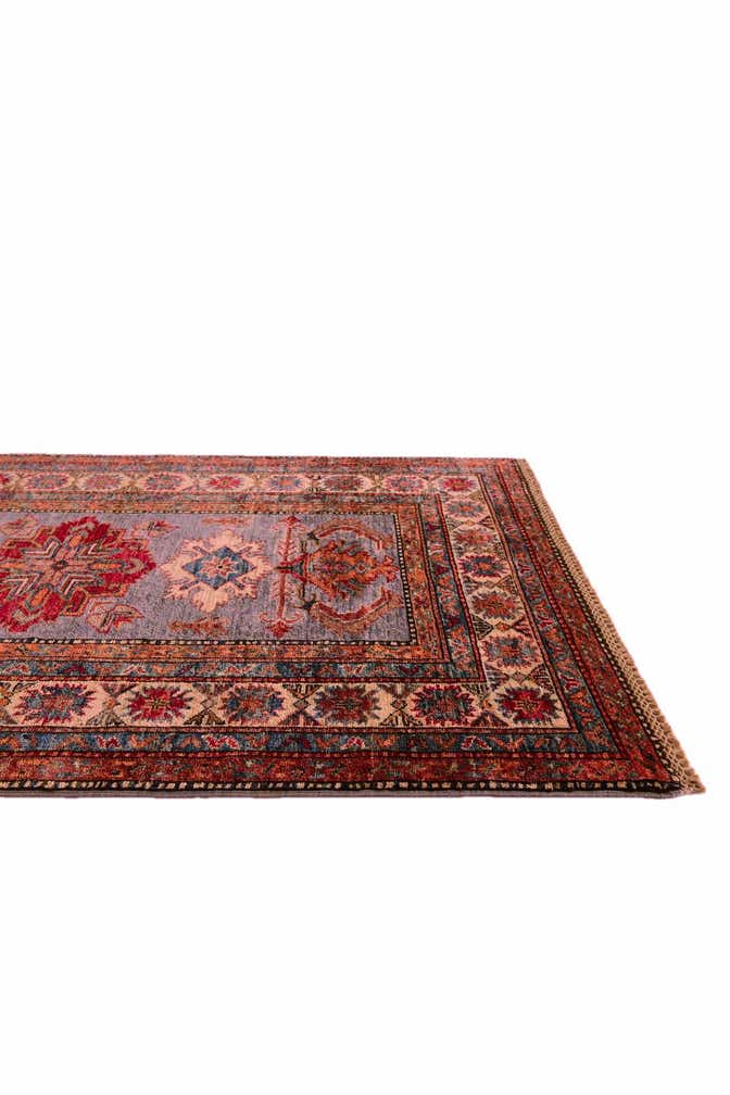 3' 5 x 5' Hand Knotted Kazak Rug