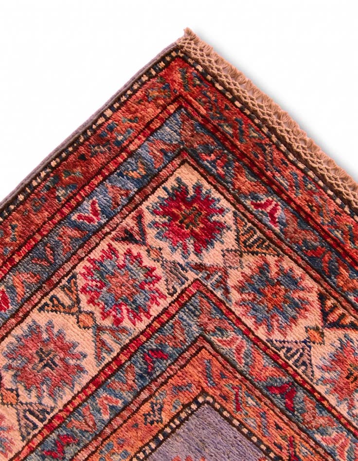 Detail image of 3' 5 x 5' Hand Knotted Kazak Rug