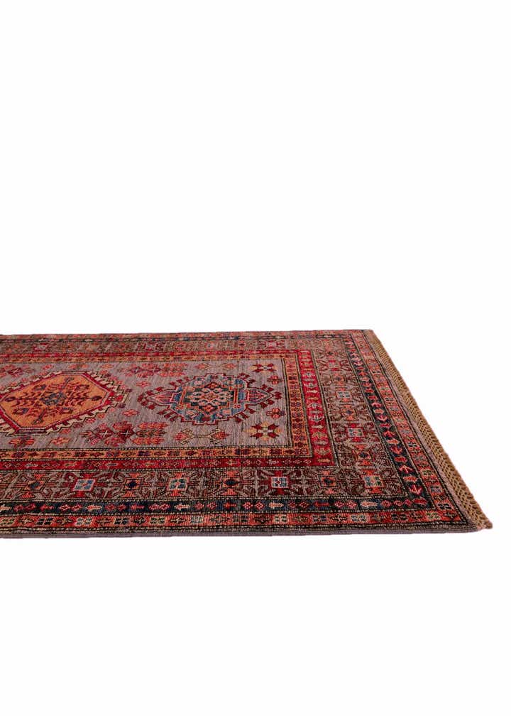 3' 5 x 5' Hand Knotted Kazak Rug