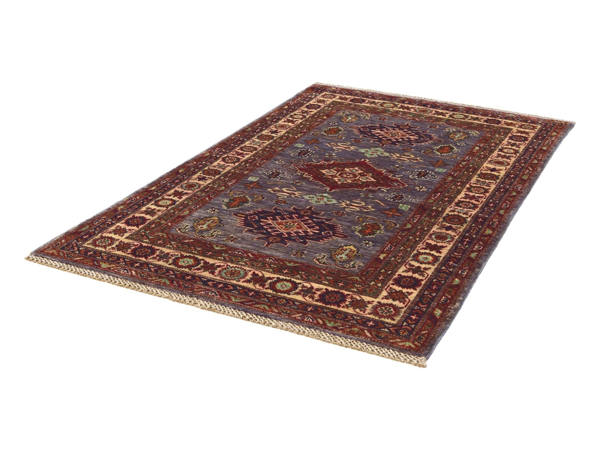 3' 4 x 5' 5 Hand Knotted Kazak Rug
